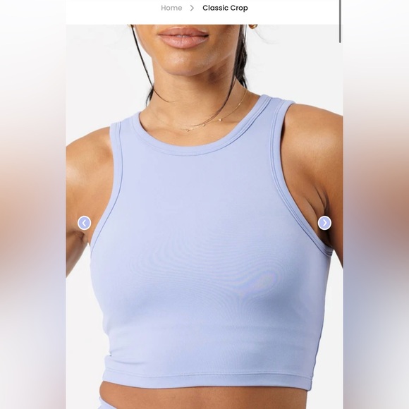 PARAGON Tops - PARAGON RecStretch Classic Crop sports bra/workout top